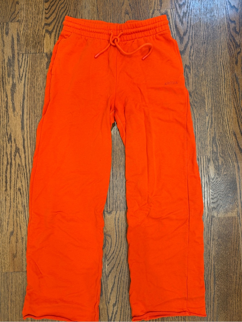 Aritzia Orange Sweat Pant